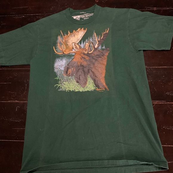 Vintage moose graphic tee - Picture 1 of 2